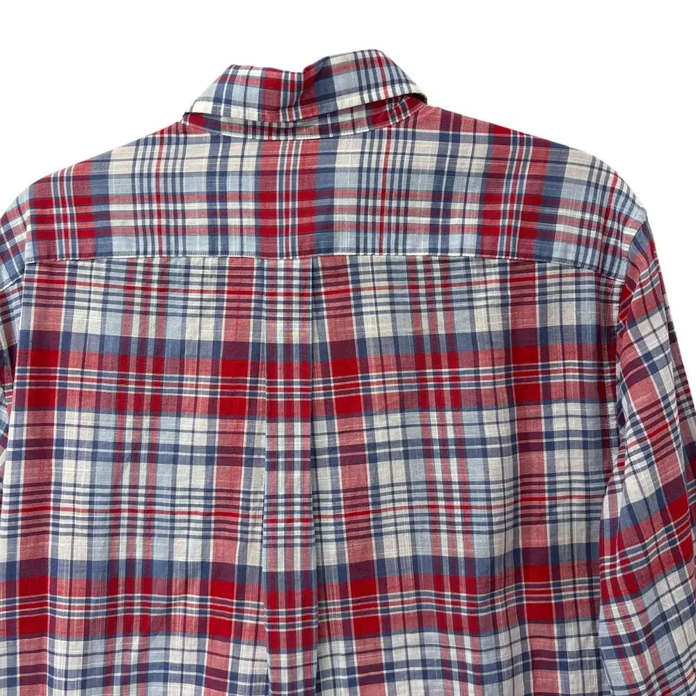 Vineyard Vines Mens Size M Classic Fit Tucker Shirt Button Up‎ Cotton Plaid